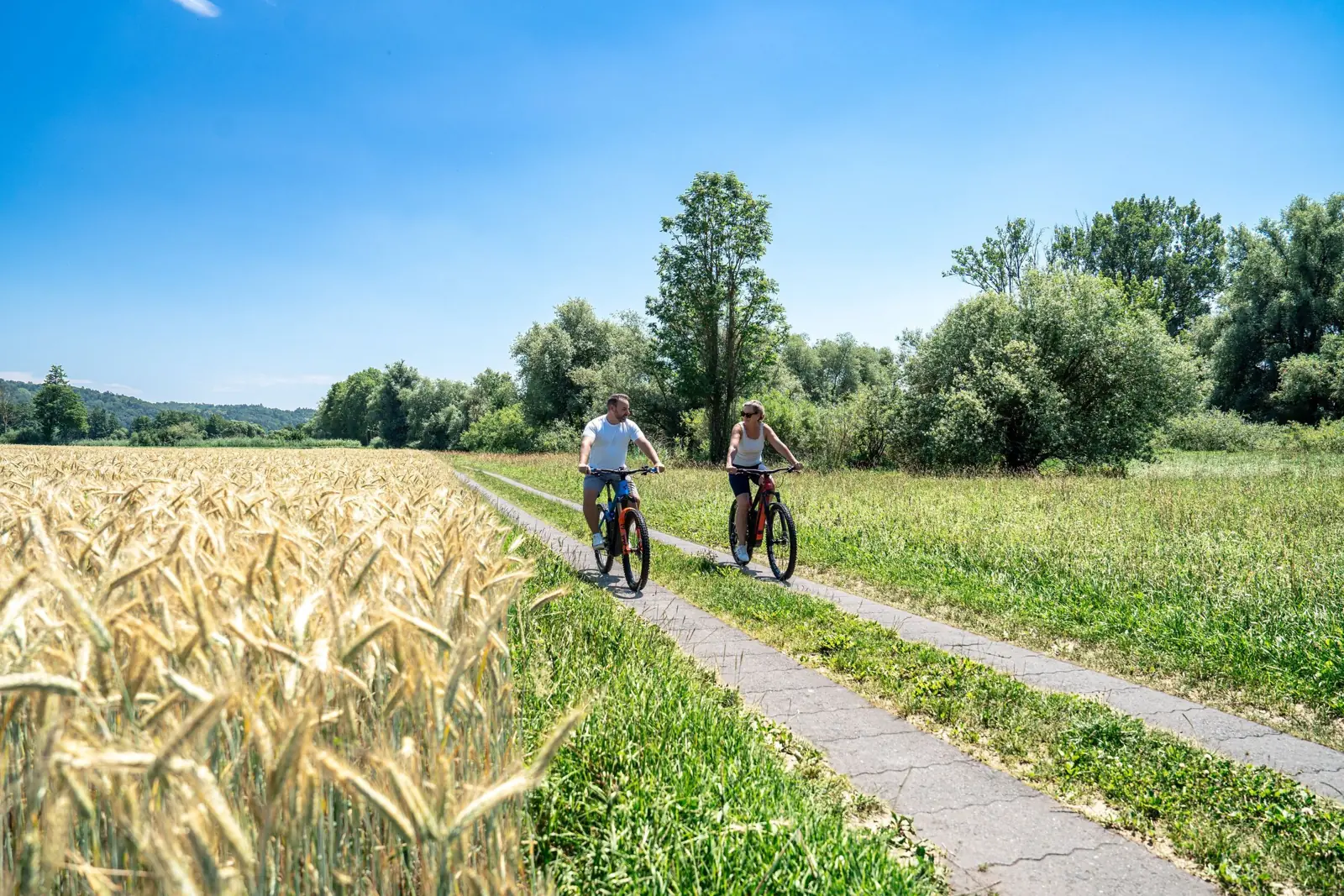Tour durch die Felder