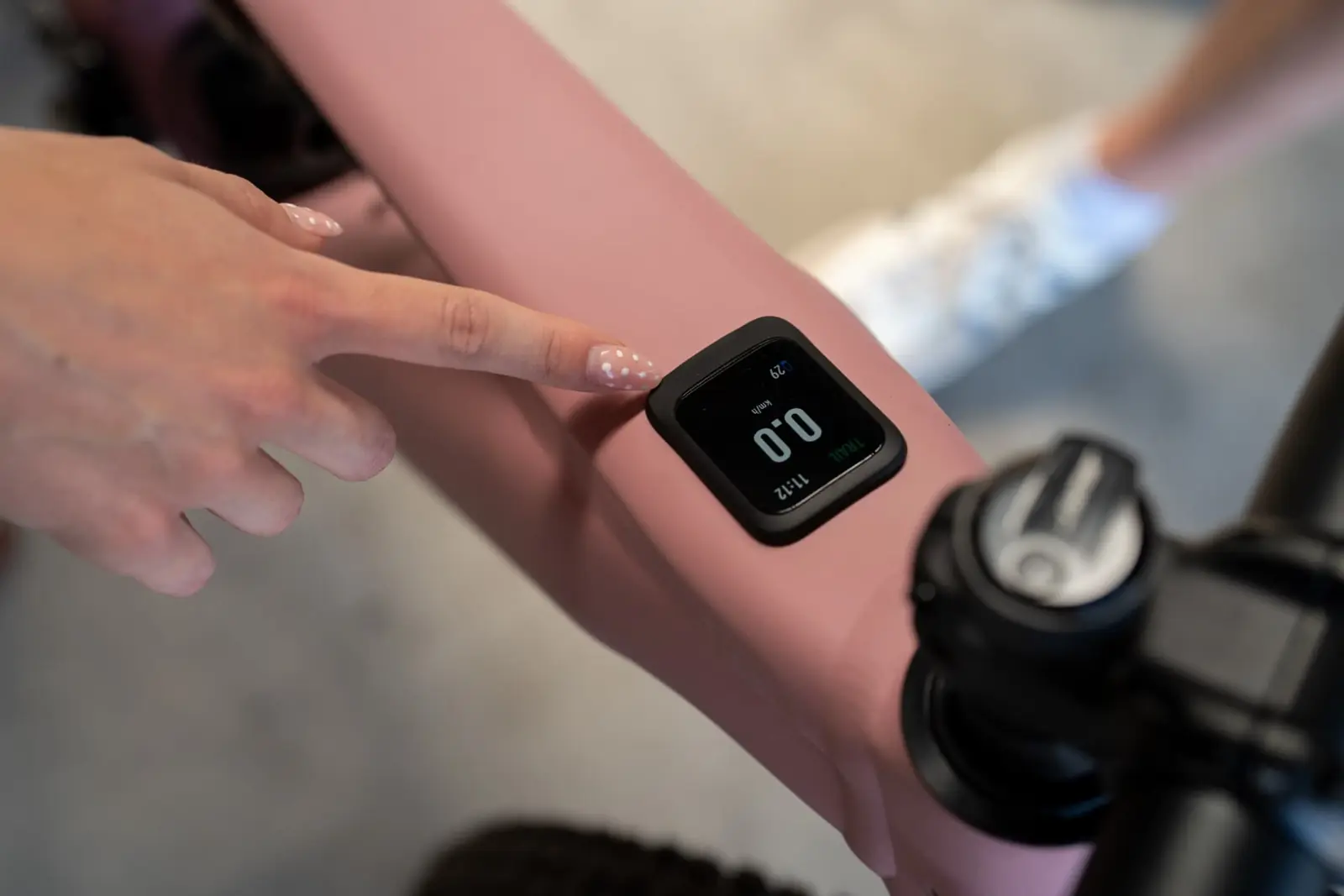 Display eines E-Bikes